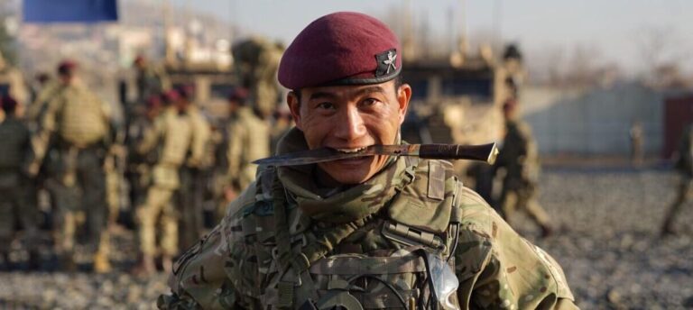 Gurkha Soldiers in the British Army